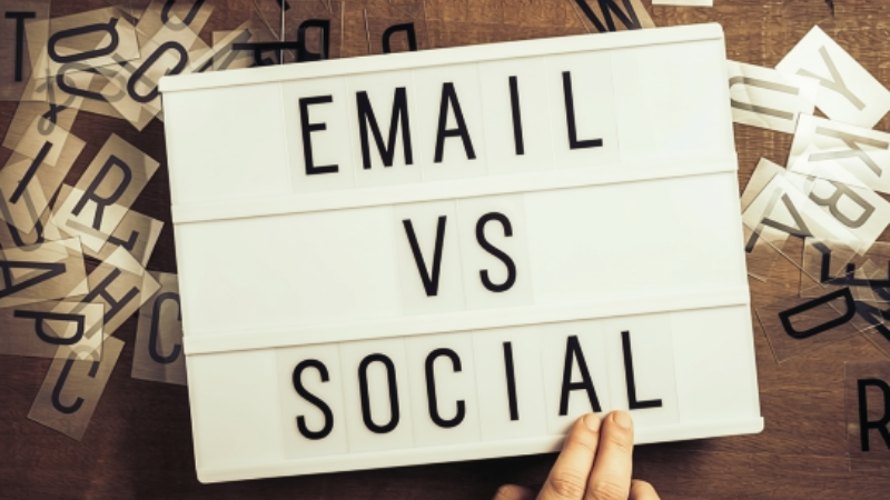 email marketing vs. social media